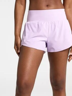 Calia Kick It Up Lavender High-Waist Performance Womens Shorts 3" Inseam Size XL